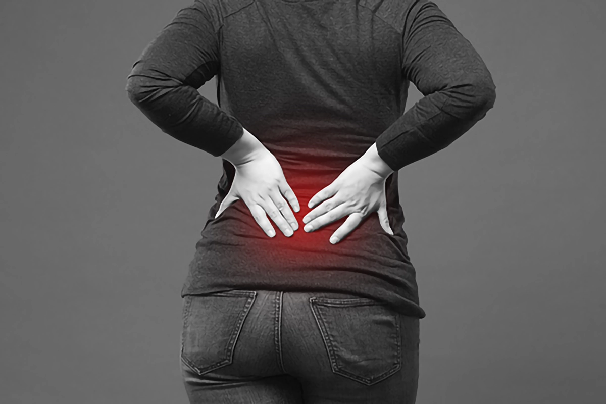 Tummy pain or back pain